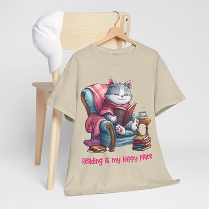 Cat Reader Tee