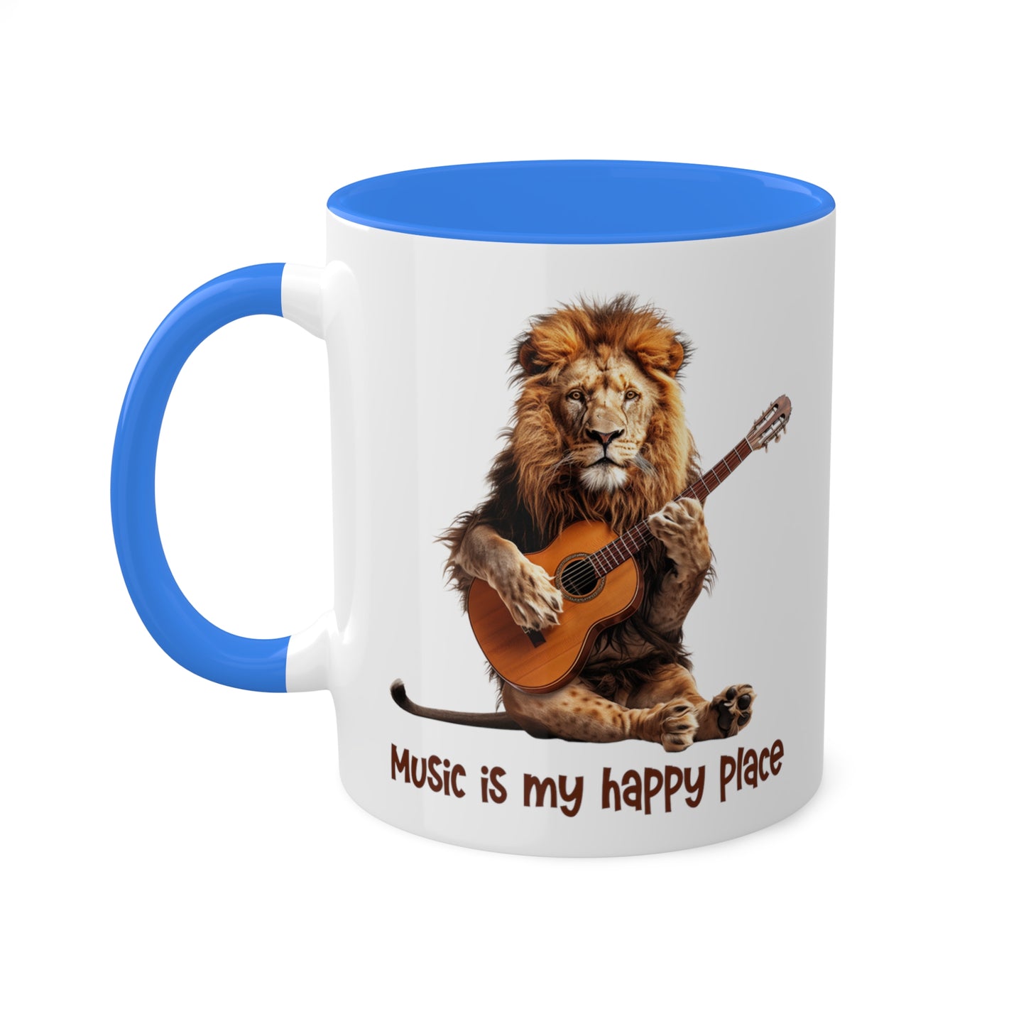 Lion Musician Mug