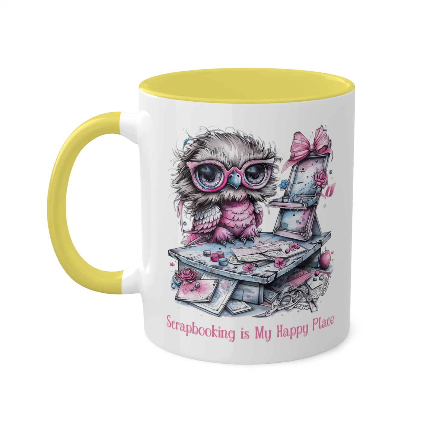 Owl Scrapbooking Mug