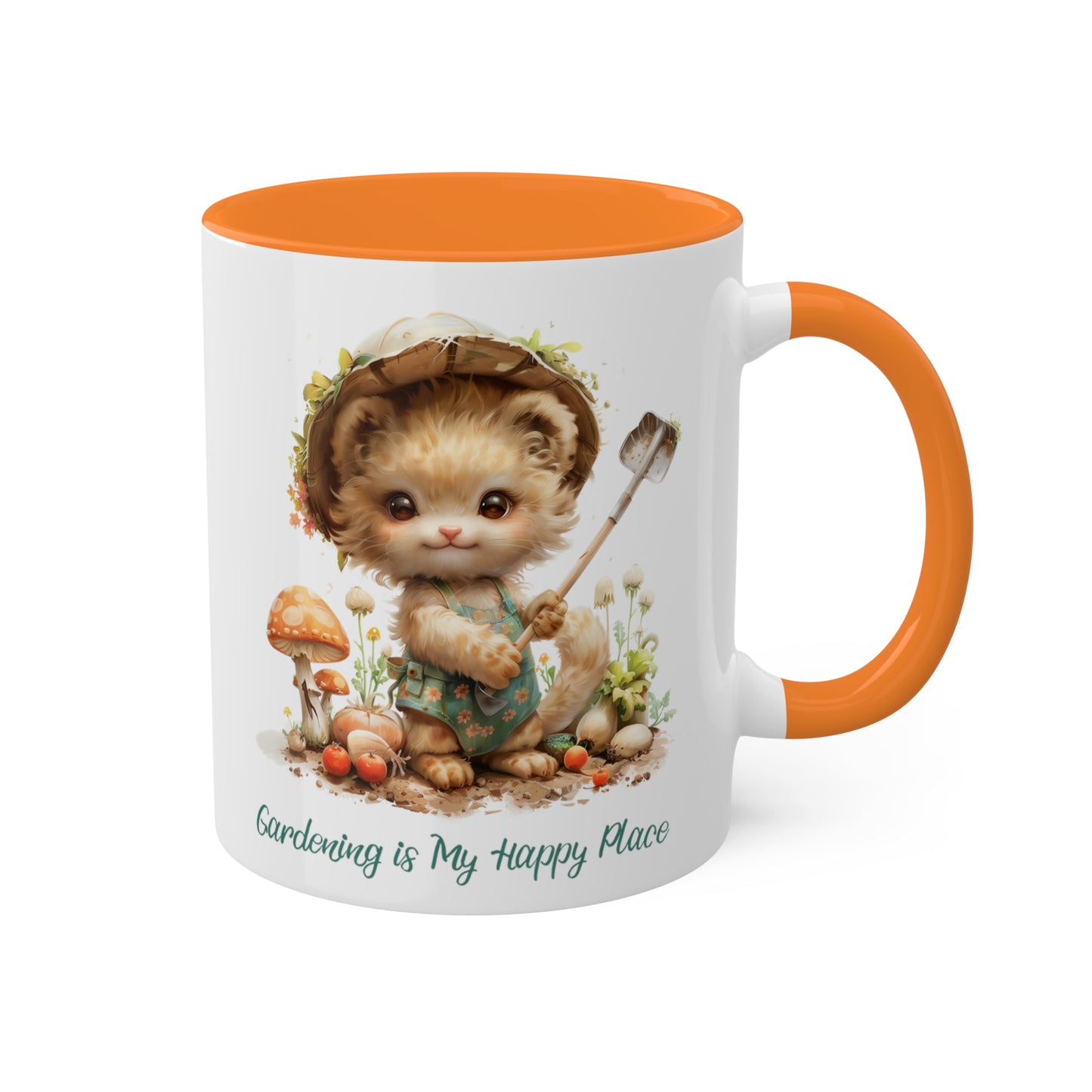 Lion Gardener Mug