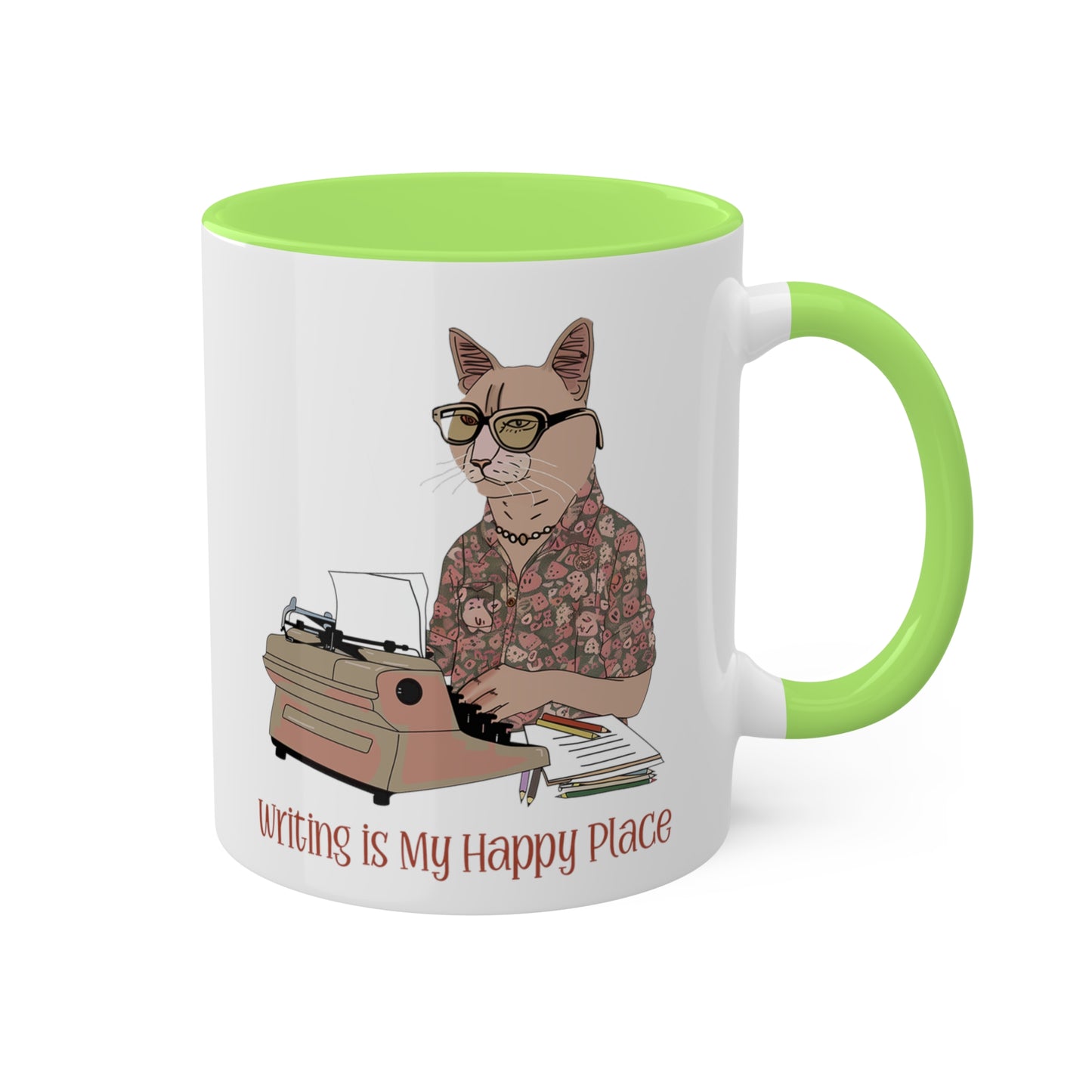 Cat Writer Mug