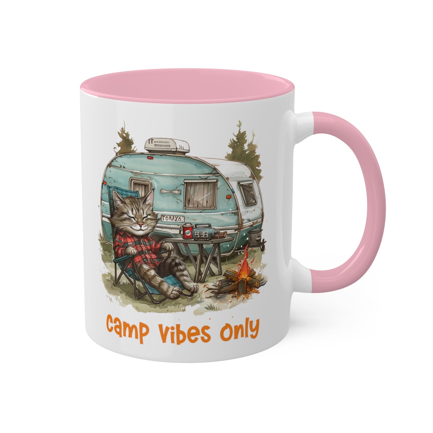 Cat Camper Mug