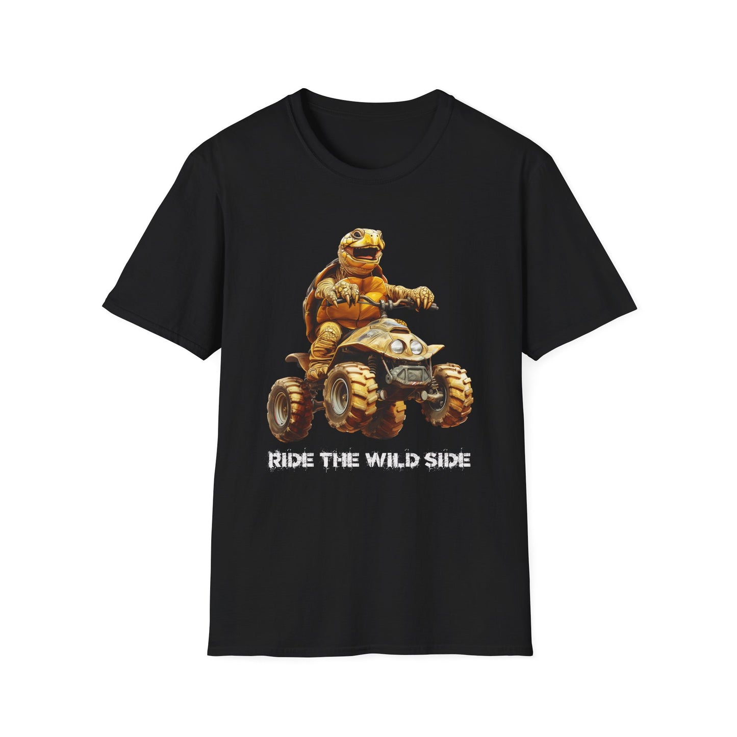 Turtle Quad Rider Softstyle T-Shirt