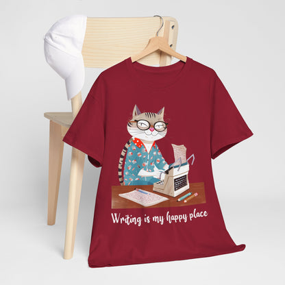 Cat Writer Tee