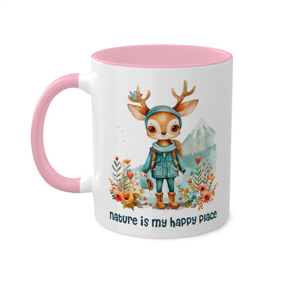 Deer Hiker Mug