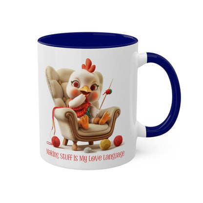 Chicken Crocheter Mug