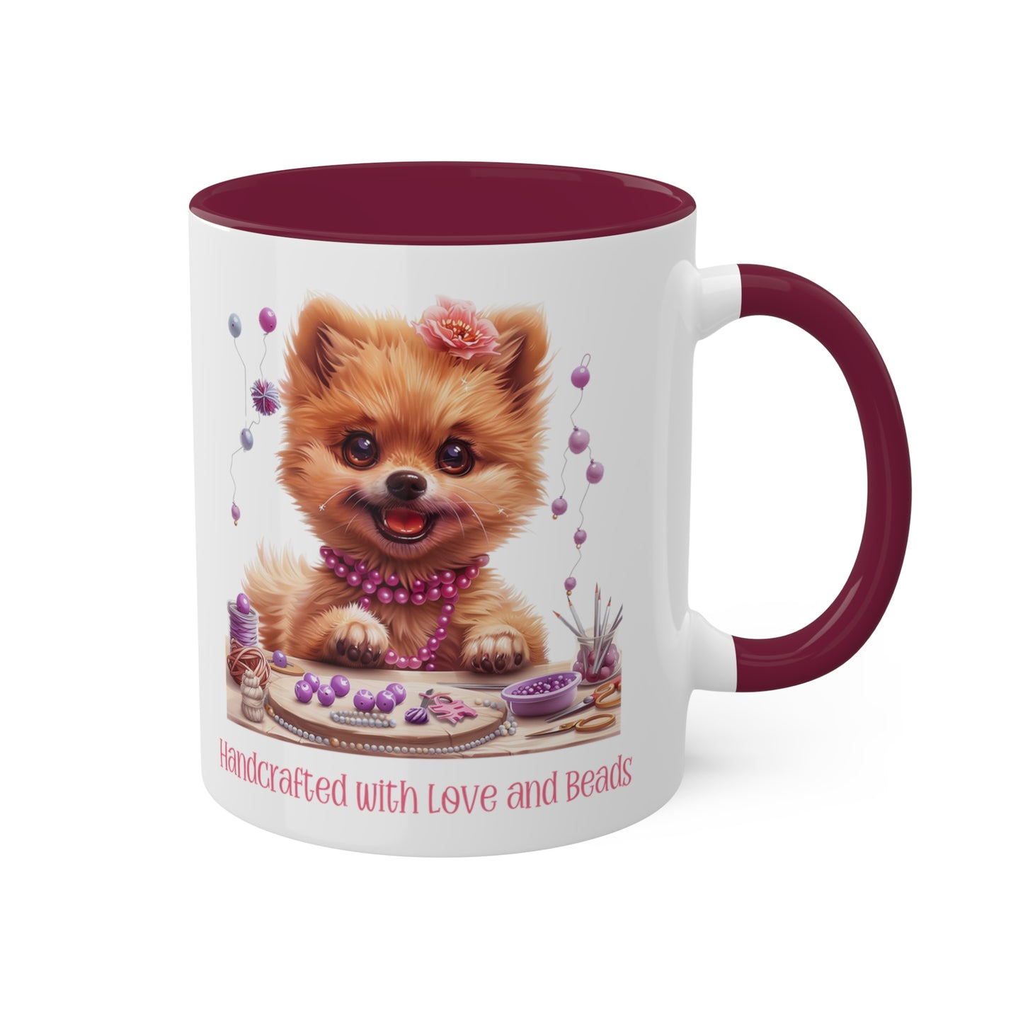 Puppy Dog Jewelry Maker Mug