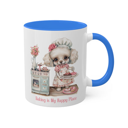 Poodle Baker Mug