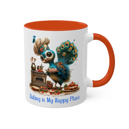 Peacock Baker Mug