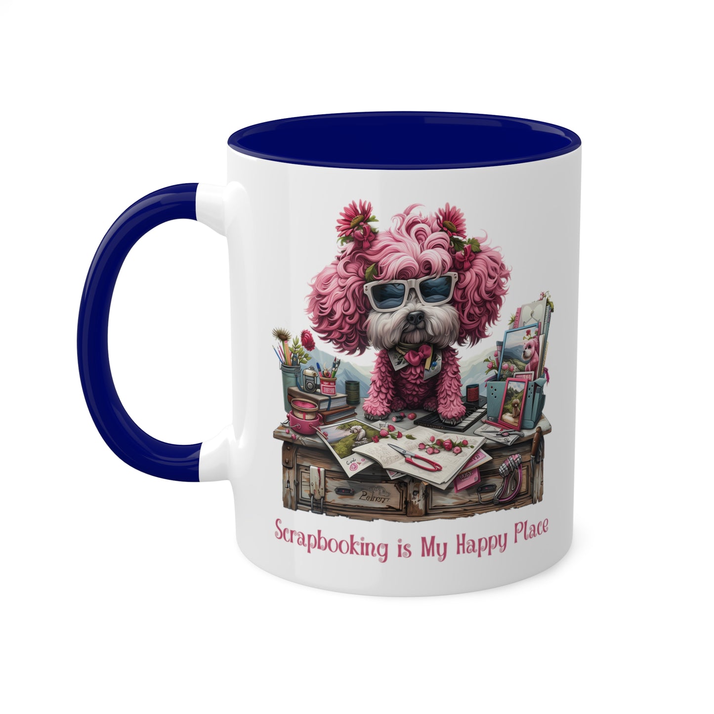 Dog Scrapbooker Mug