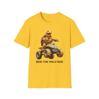 Turtle Quad Rider Softstyle T-Shirt