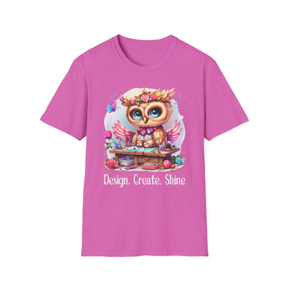 Owl Jewelry Making Softstyle T-Shirt