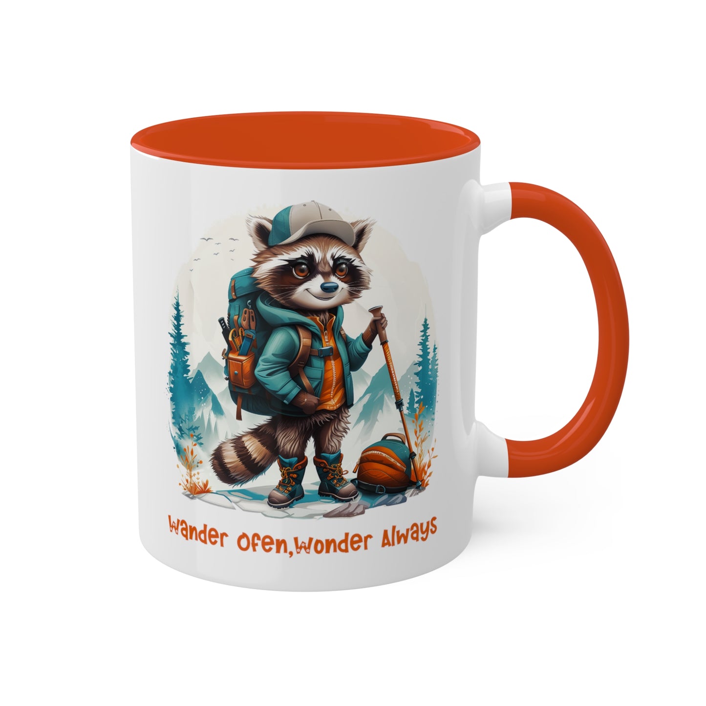 Raccoon Backpacker Mug