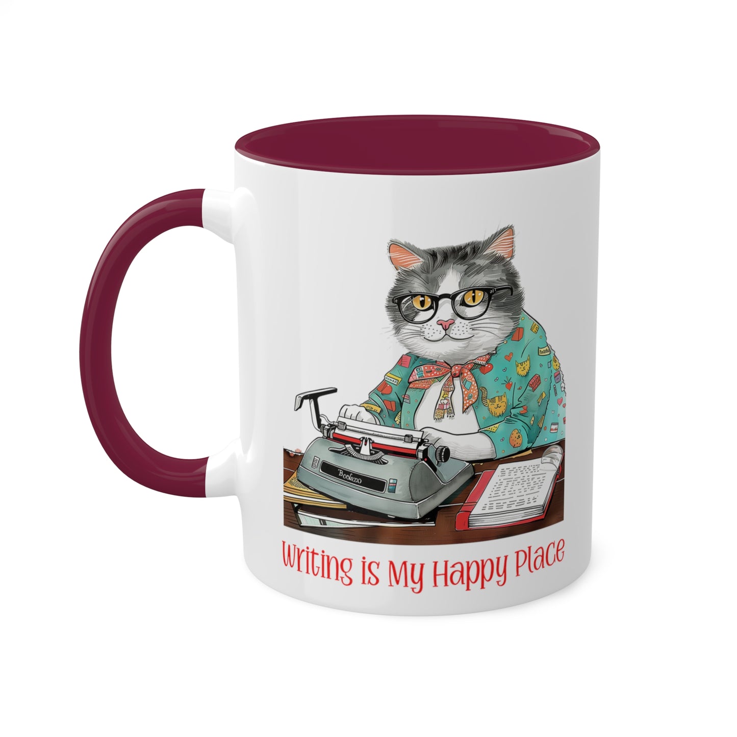 Cat Writer Mug