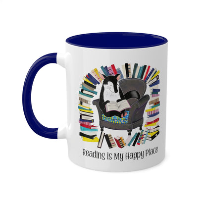 Skunk Reading Mug