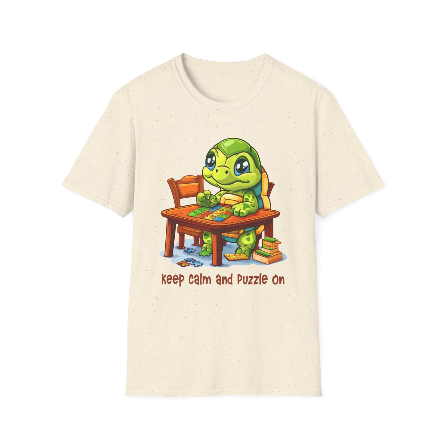 Turtle Puzzler Softstyle T-Shirt