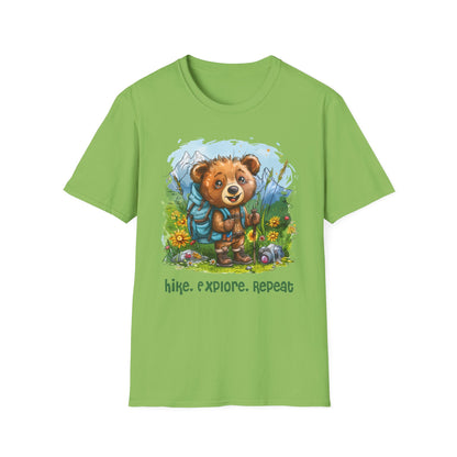 Bear Hiker Softstyle T-Shirt