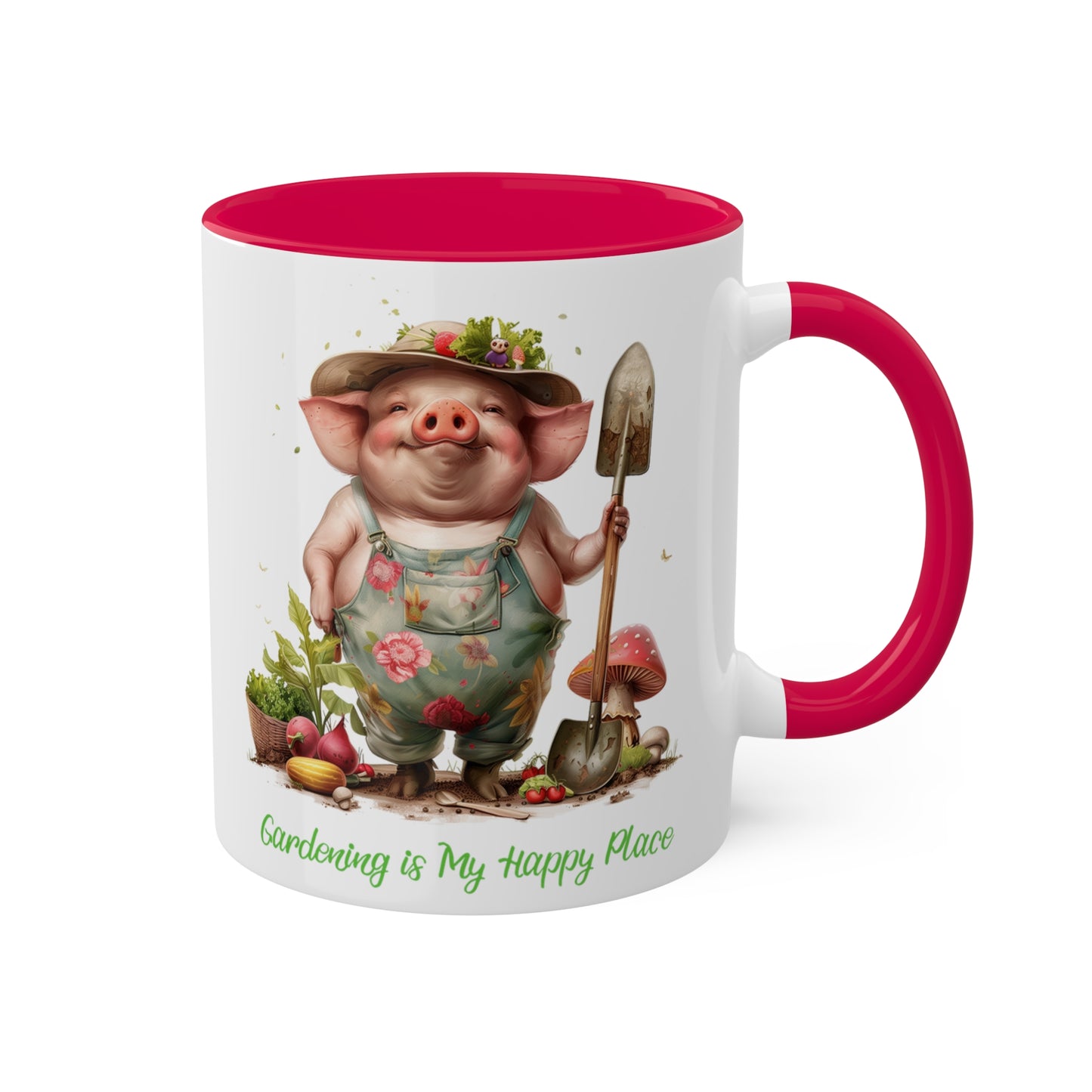 Pig Gardener Mug