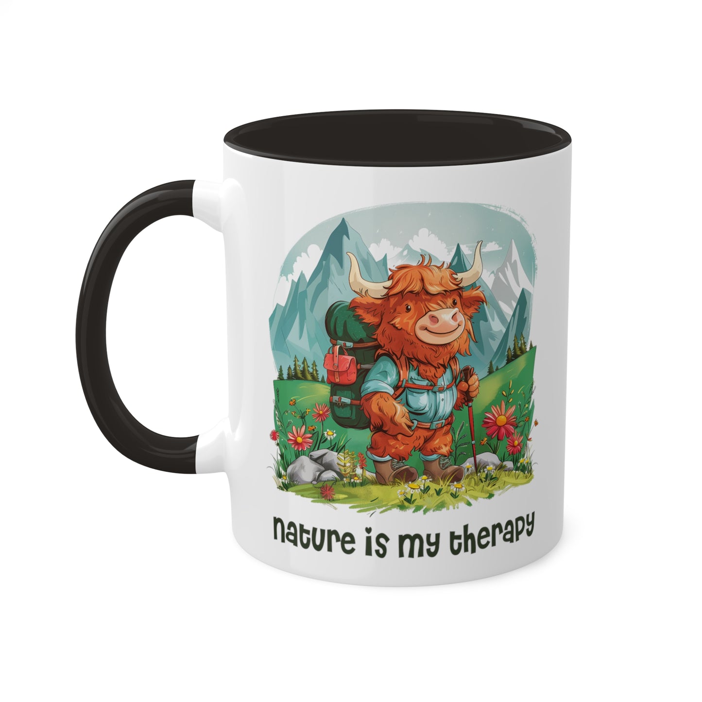 Highland Cow Backpacker Mug