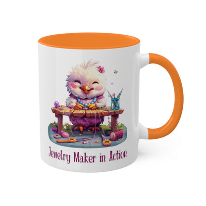 Chicken Jewelry Maker Mug