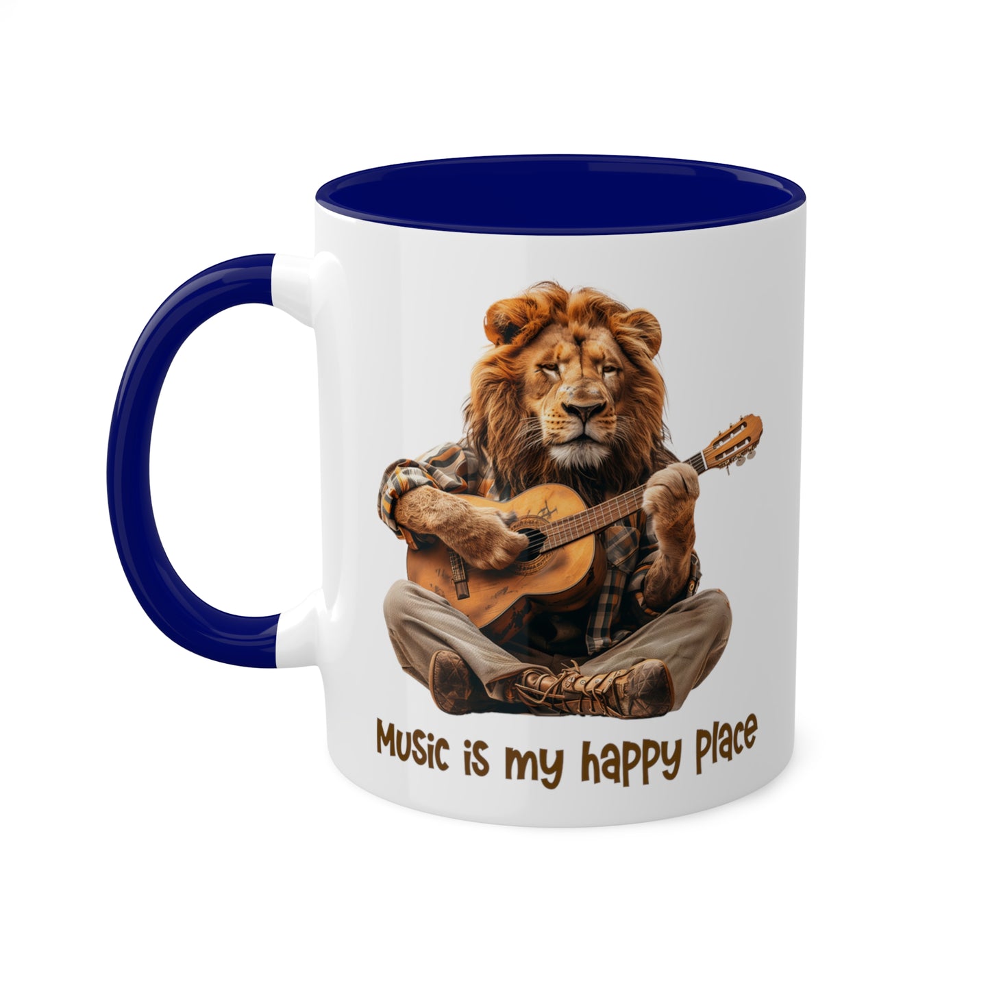 Lion Musician Mug