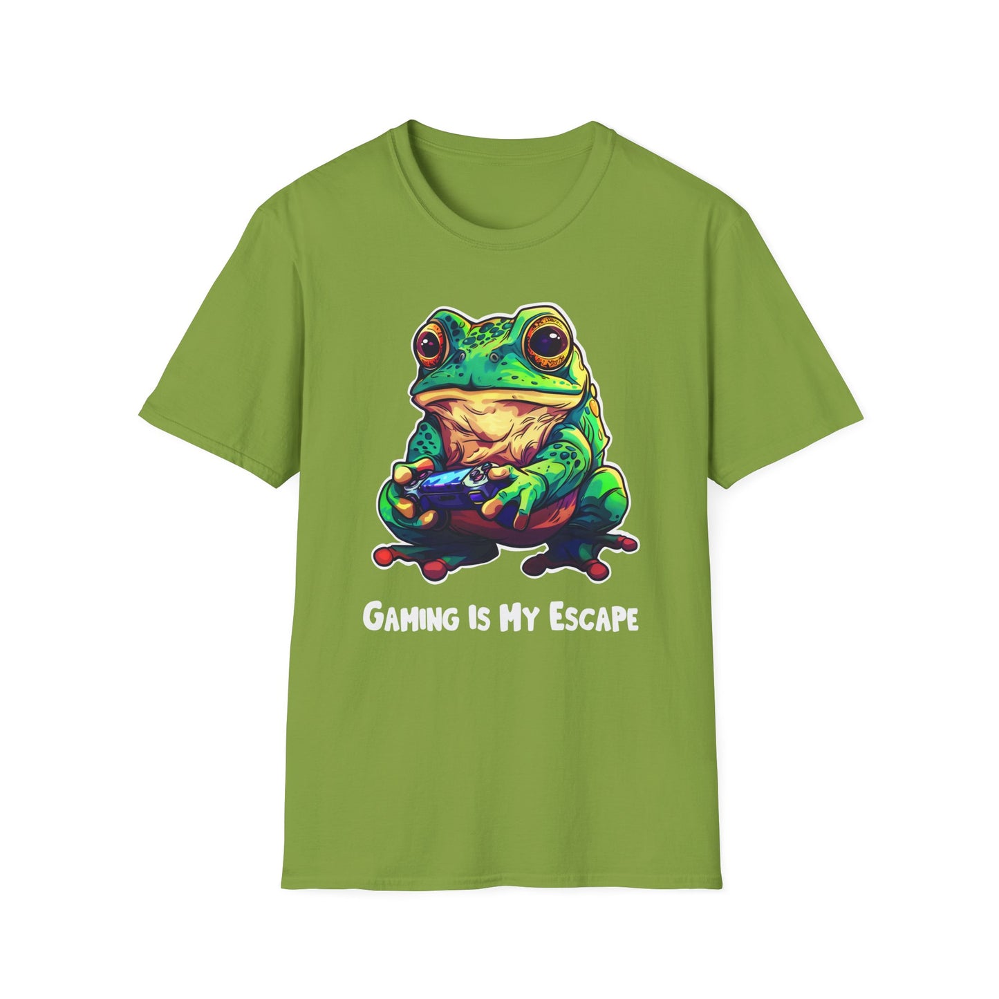 Frog Gamer Unisex Softstyle T-Shirt