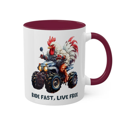 Chicken Quad Rider Mug