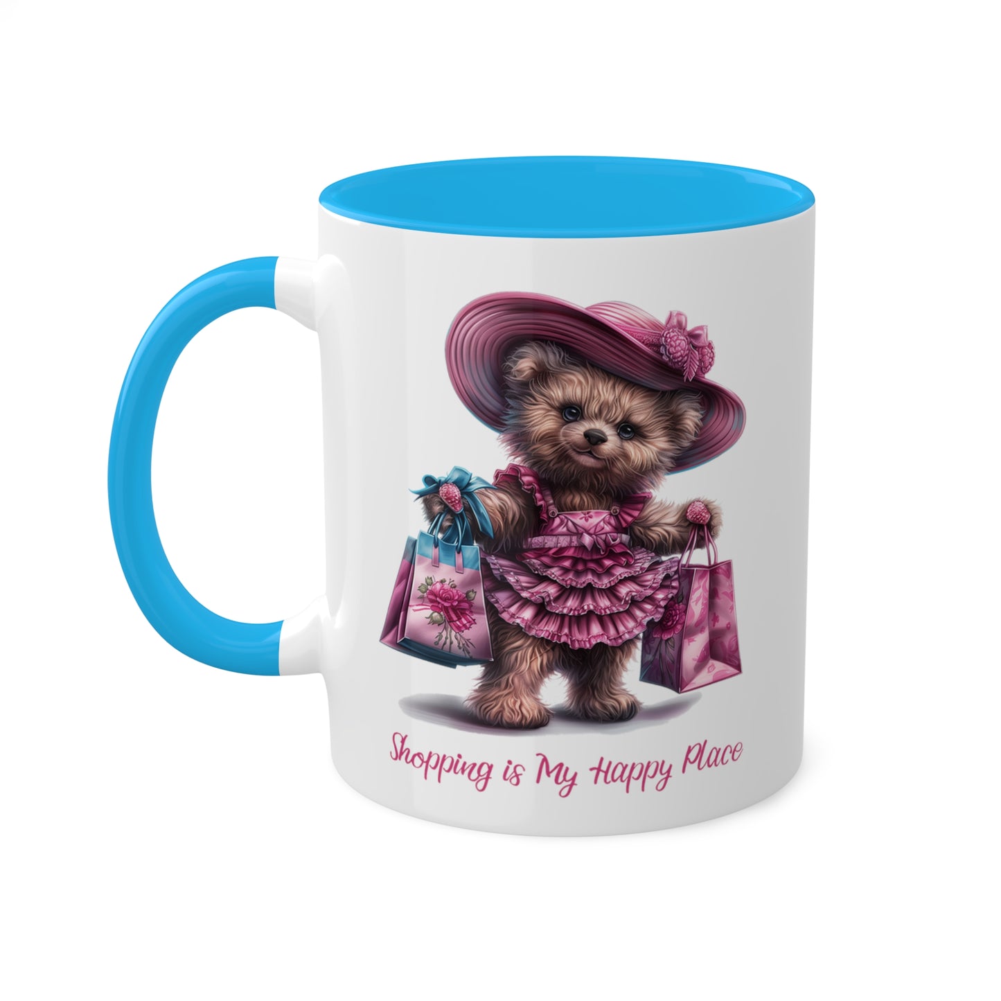 Teddy Bear Shopping Mug