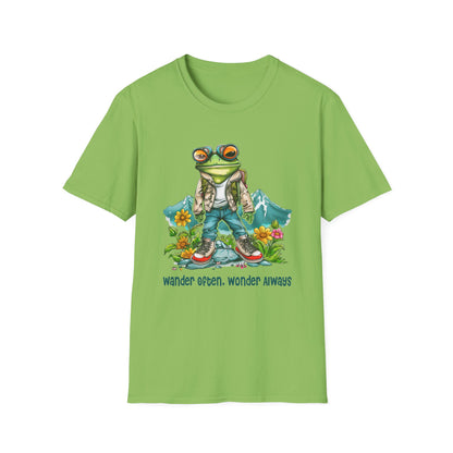 Frog Hiker Softstyle T-Shirt