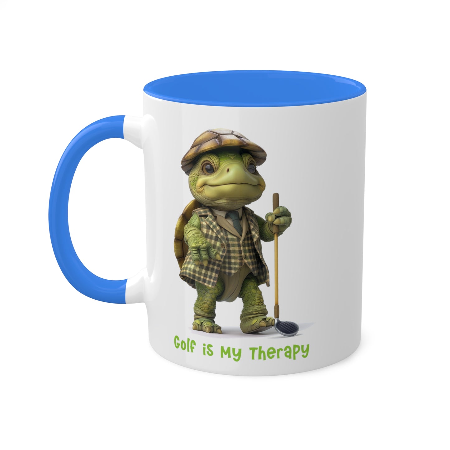 Turtle Golfing Mug