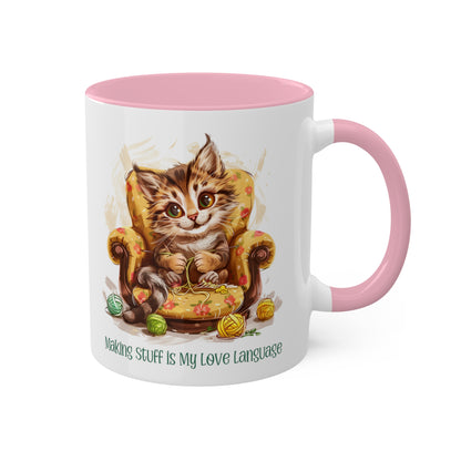 Cat Knitter Mug