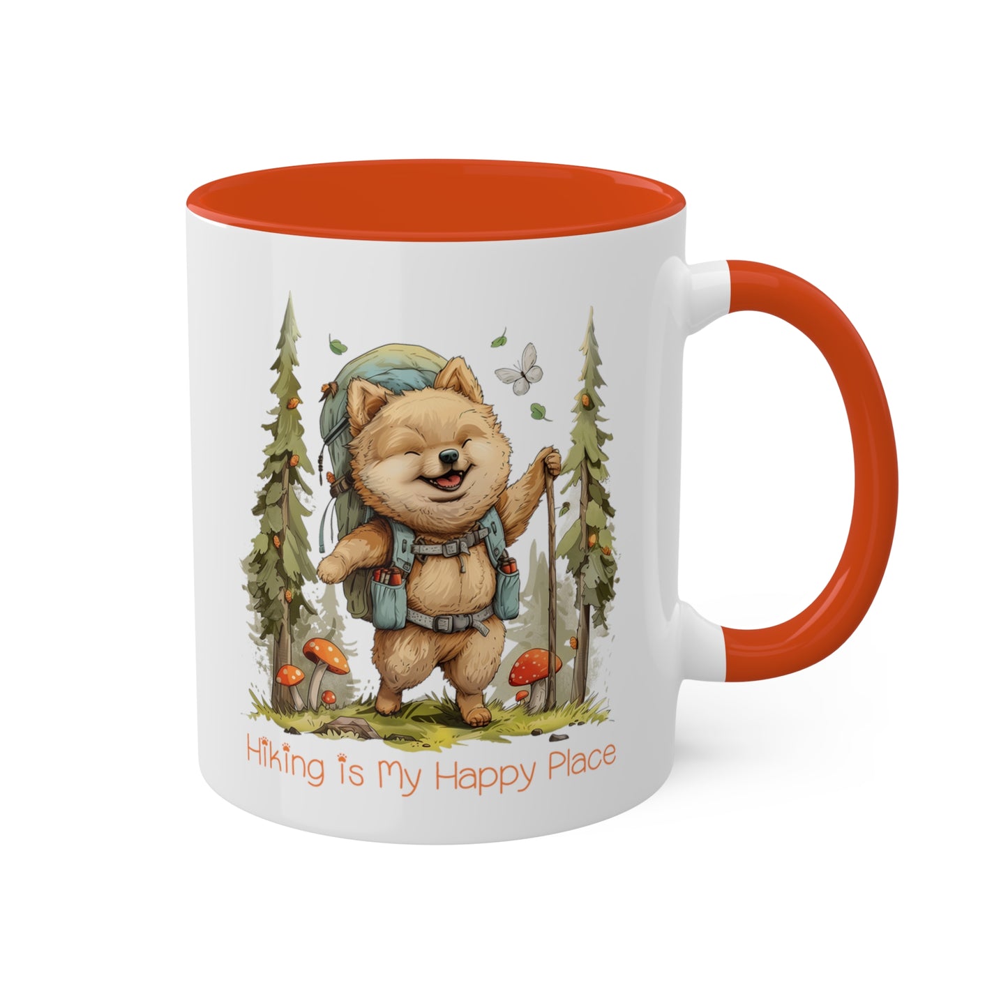 Corgi Backpacker Mug