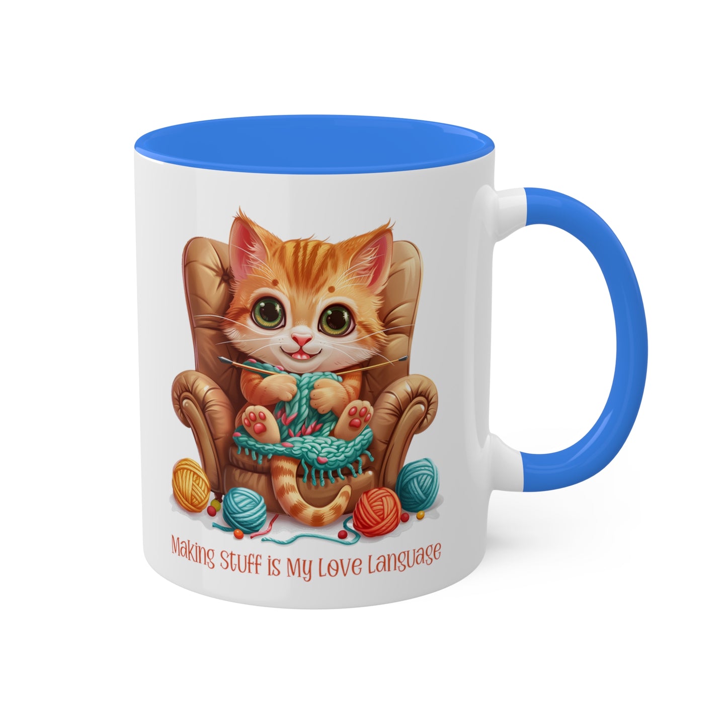 Cat Knitter Mug