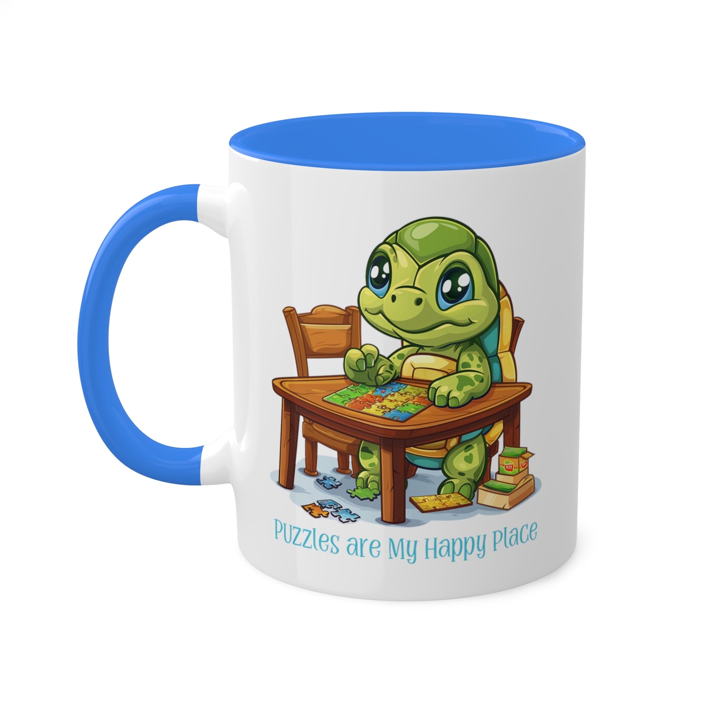 Turtle Puzzler Mug