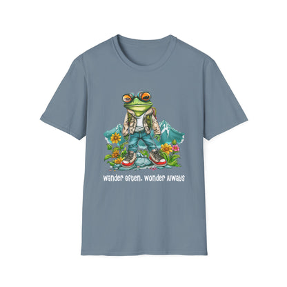 Frog Hiker Softstyle T-Shirt