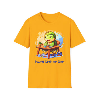 Turtle Puzzler Softstyle T-Shirt