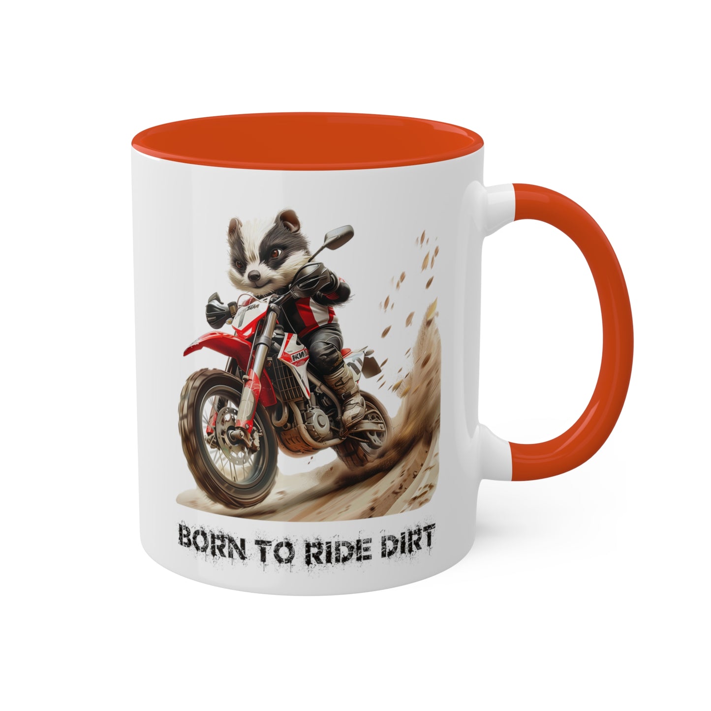 Skunk Dirt Biker Mug