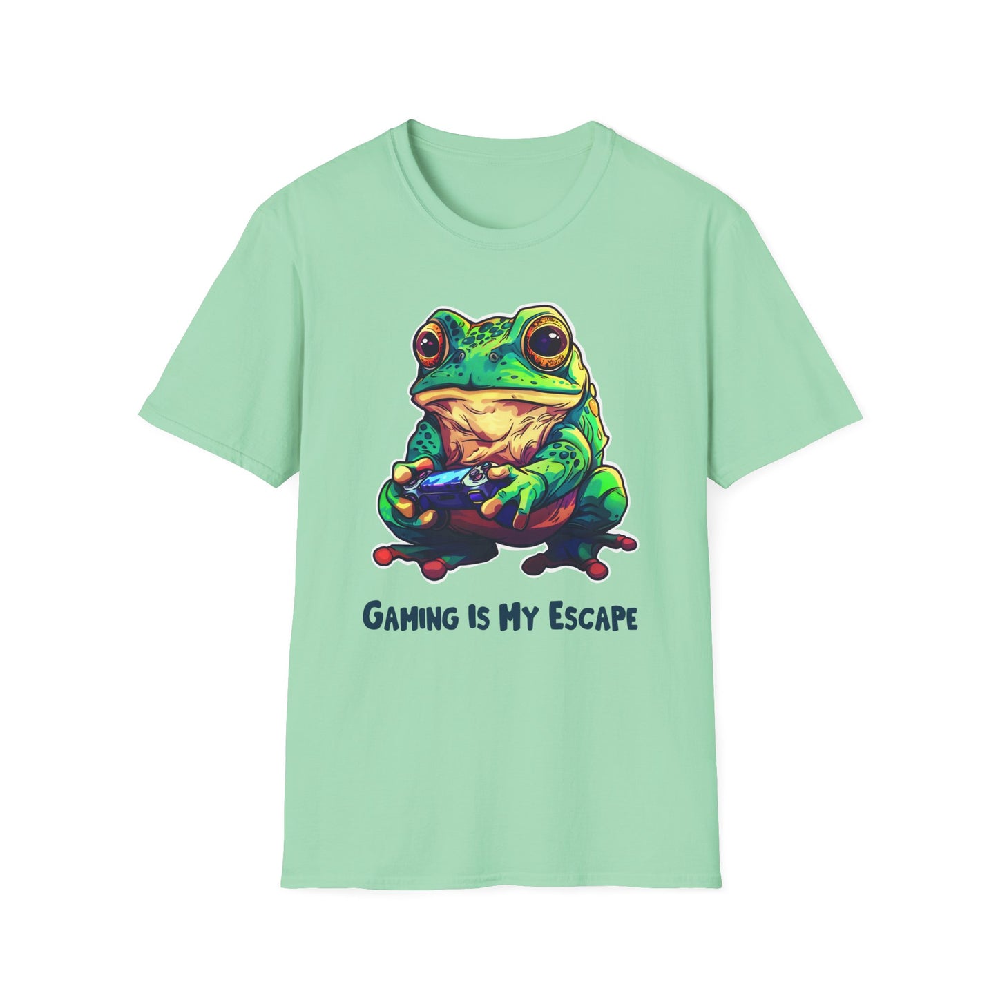 Frog Gamer Unisex Softstyle T-Shirt