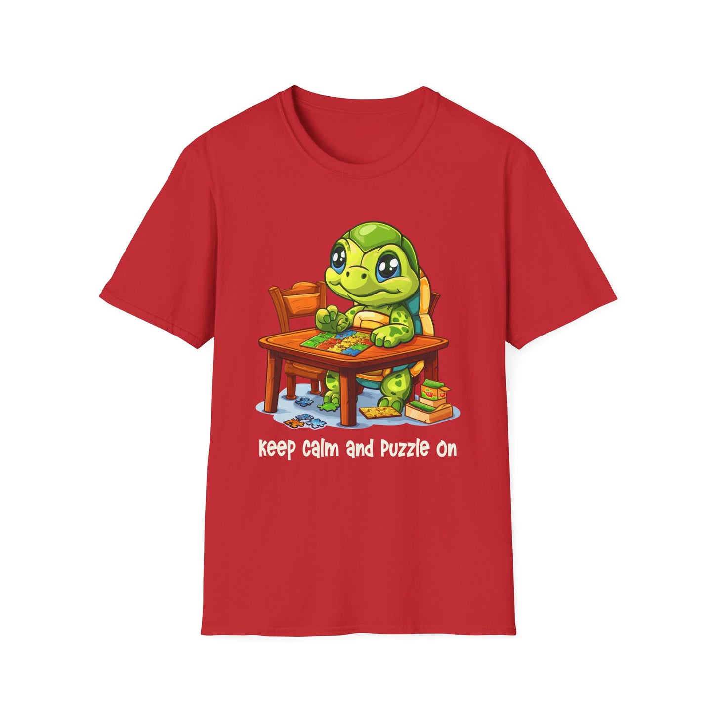 Turtle Puzzler Softstyle T-Shirt