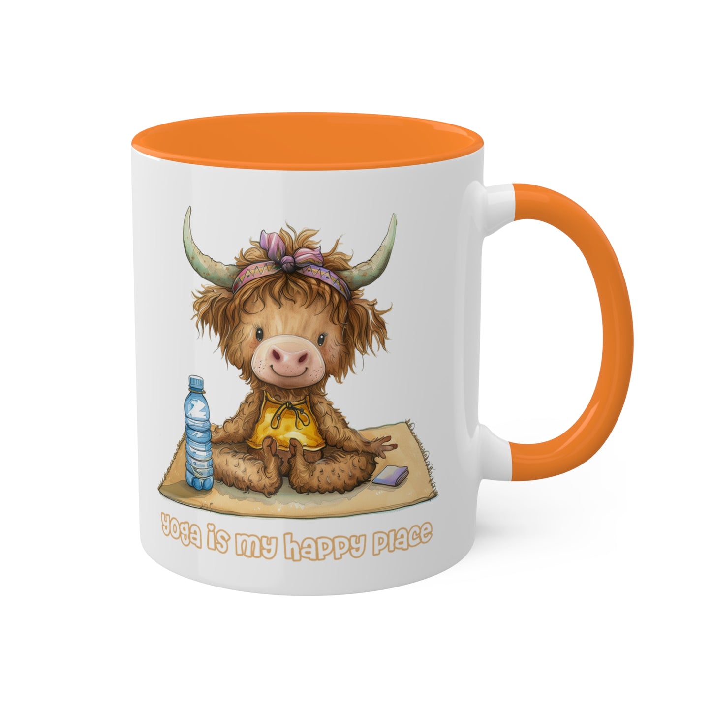 Highland Cow Yoga Mug