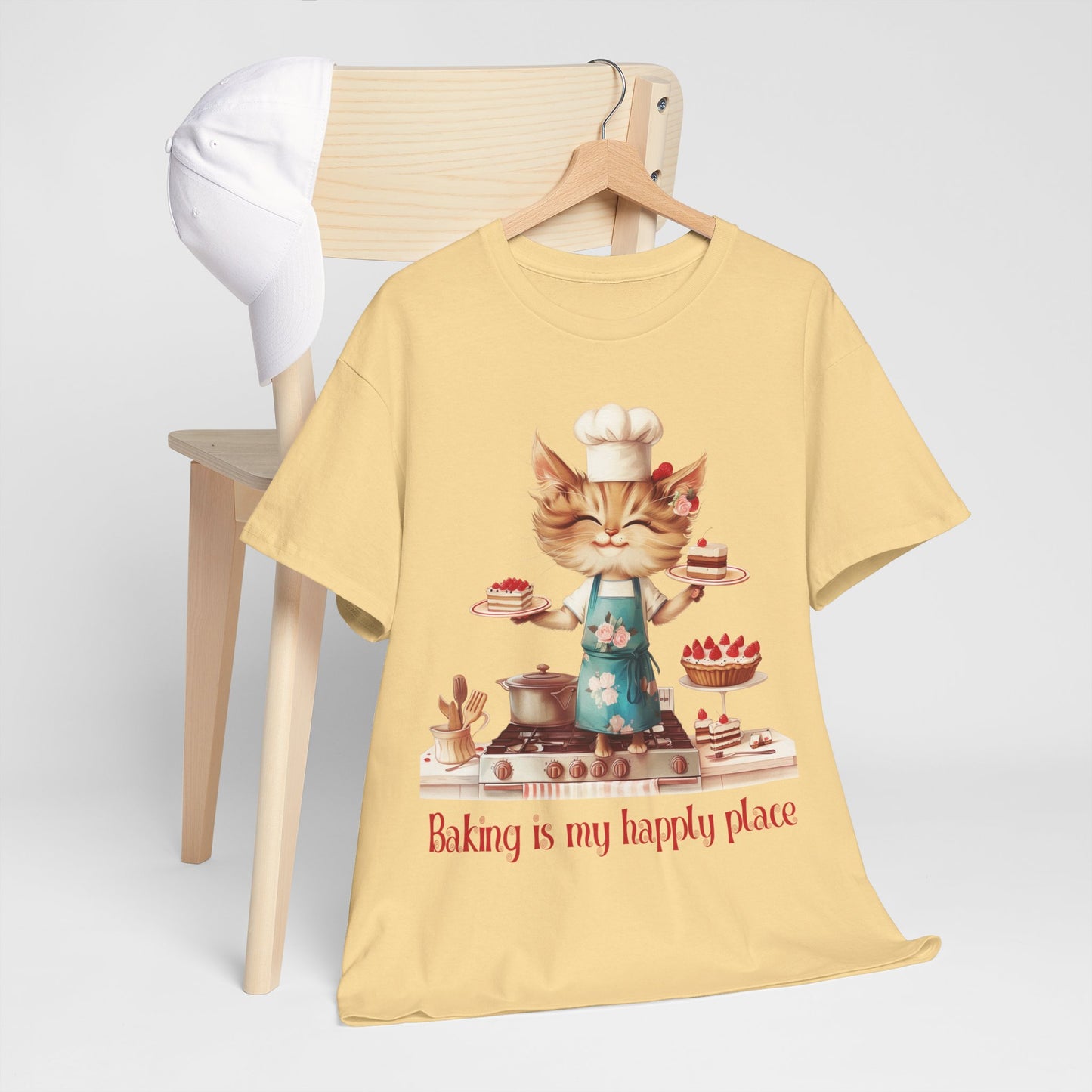 Cat Baker Tee