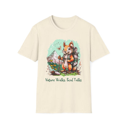 Squirrel Hiker Softstyle T-Shirt