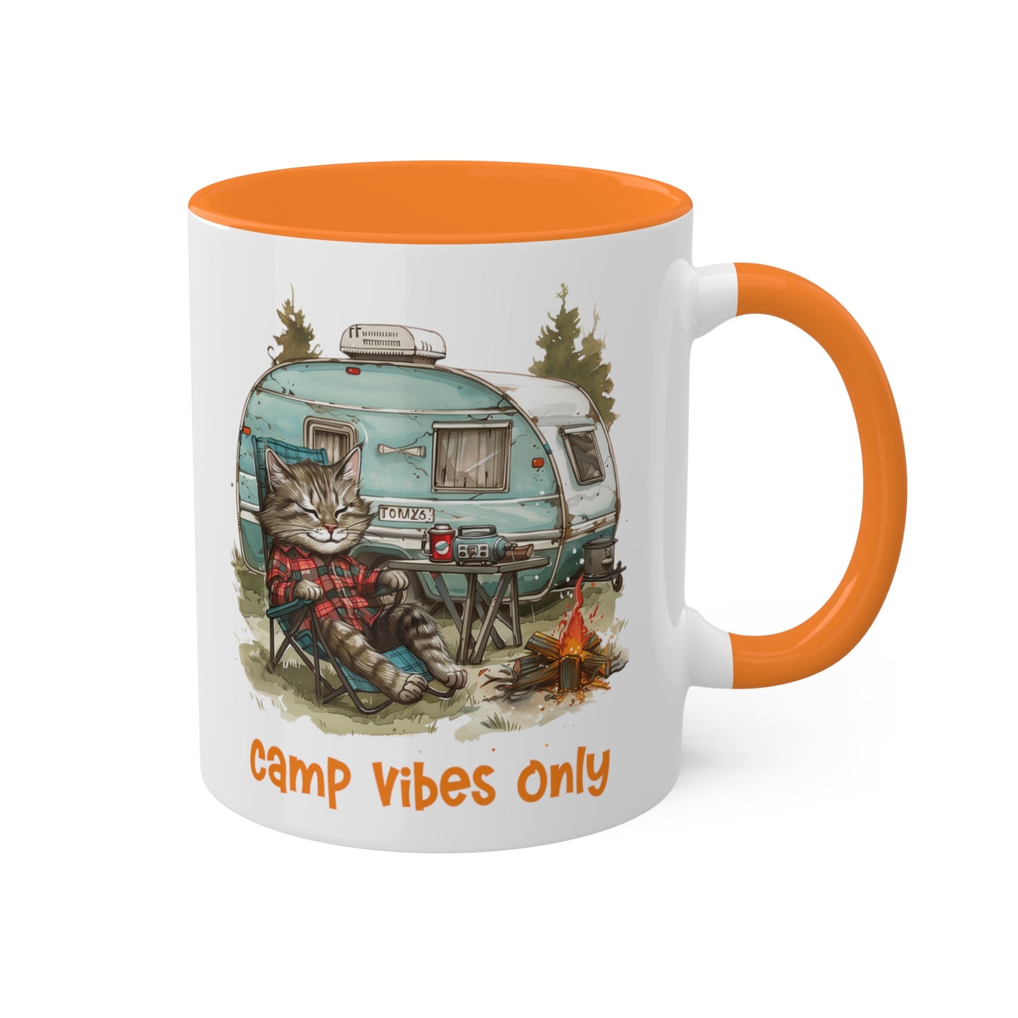 Cat Camper Mug