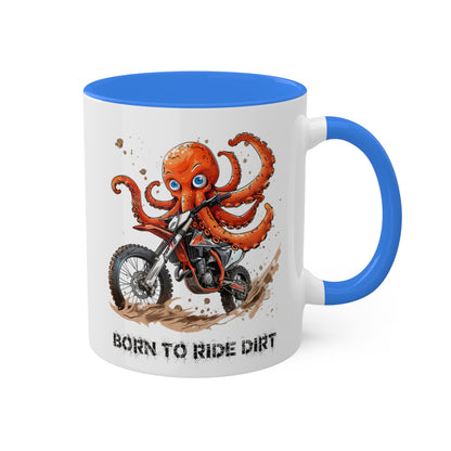 Octopus Dirt Biker Mug