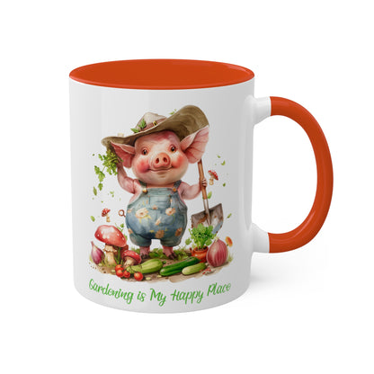 Pig Gardener Mug