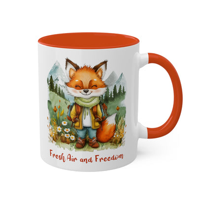 Fox Hiker Mug