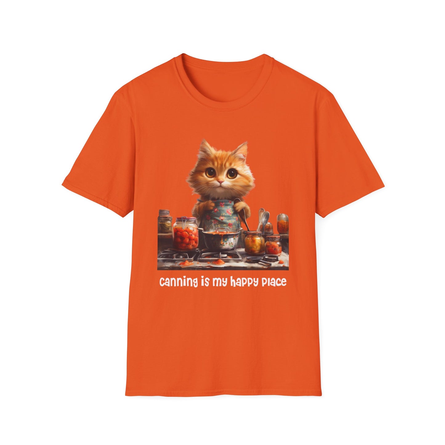 Cat Canning Softstyle T-Shirt