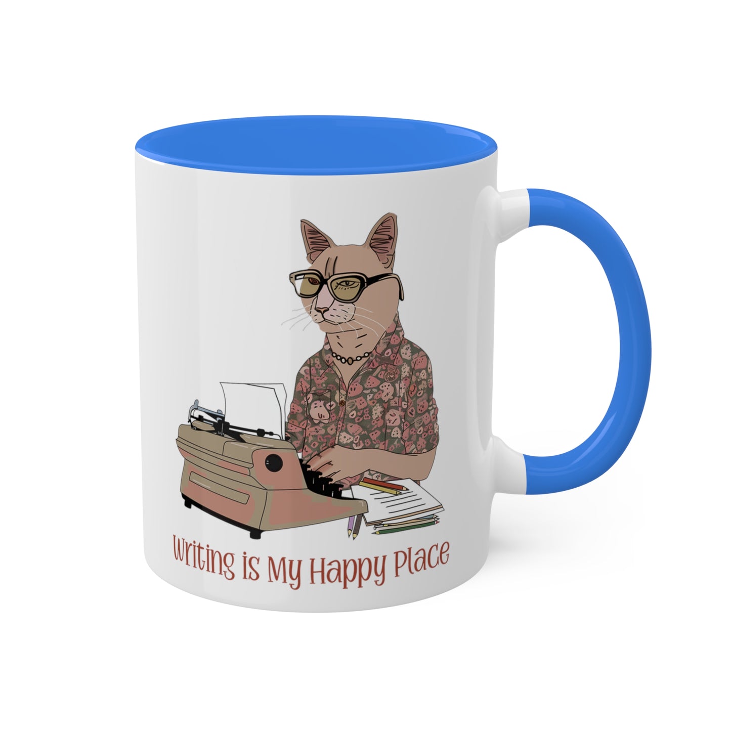 Cat Writer Mug