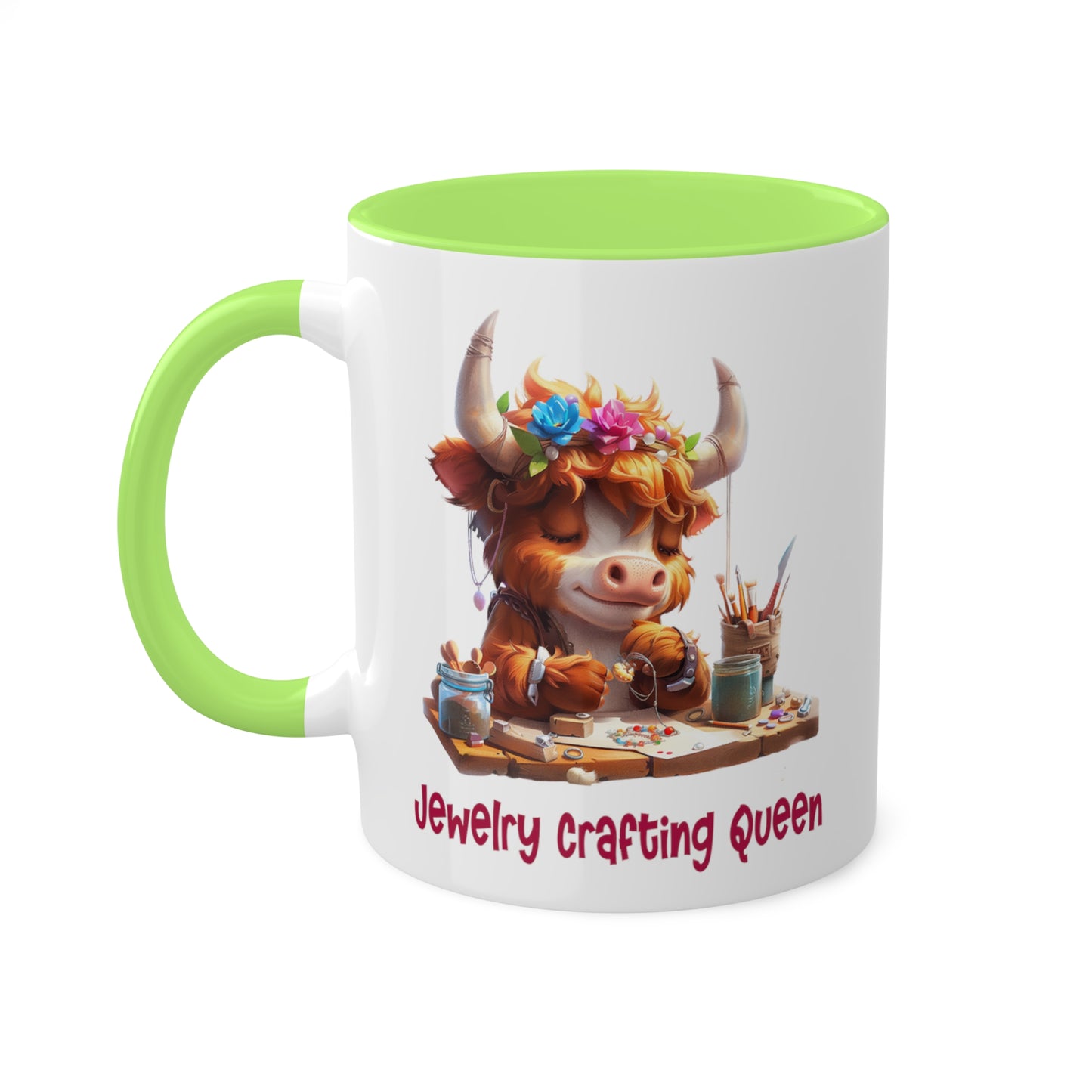 Highland Cow Jewelry Maker Mug