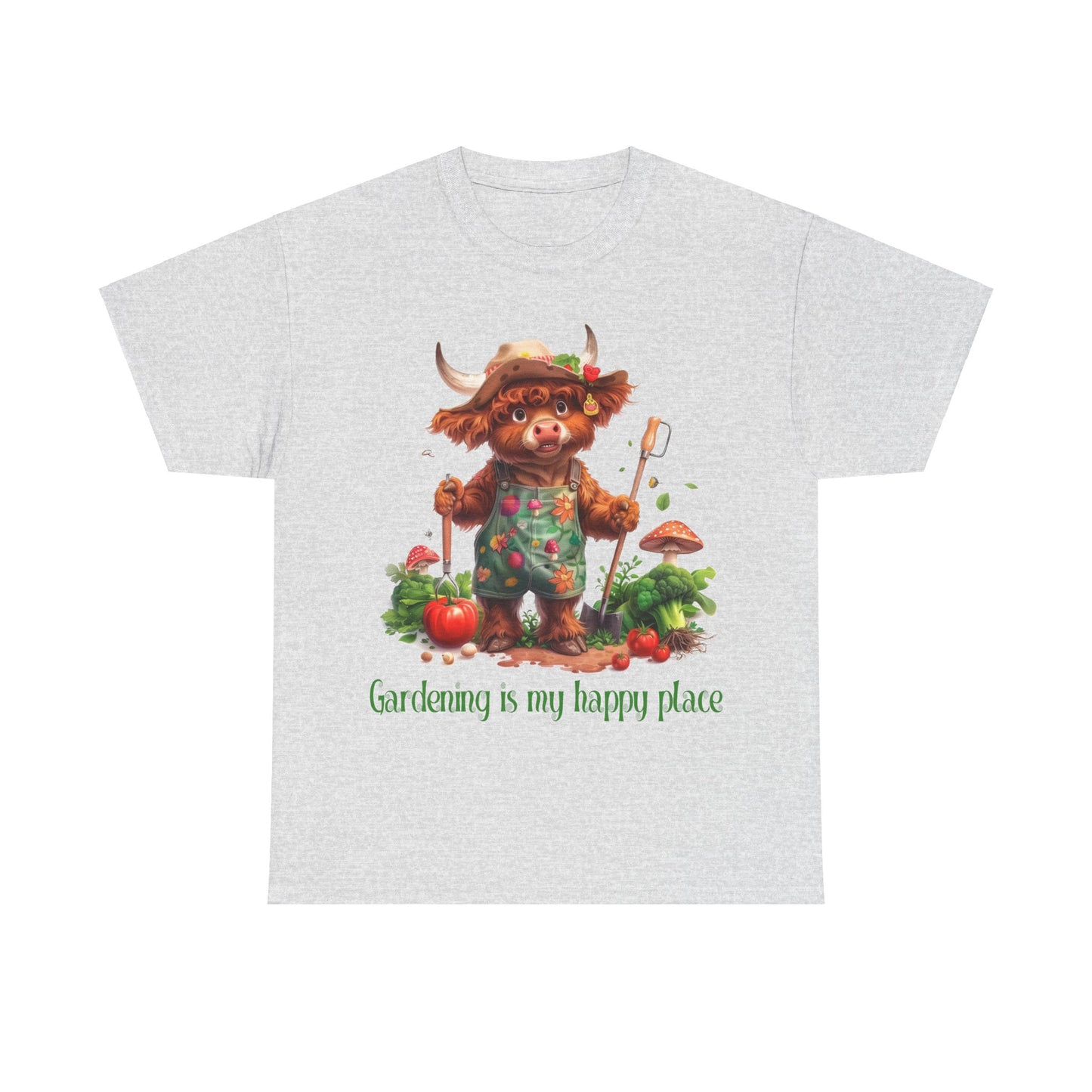 Highland Cow Gardener Tee